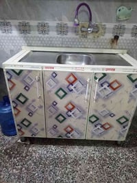 كاونتر سنكي سويته بس طلع صغير اريد ابيعة بعده جديد ومناسب للاسفسار ٠٧٨...