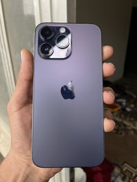 ايفون 14 برو ماكس   سعر 850 وبيه مجال   ماستر نموذج M   ذاكرة / 256  ا...