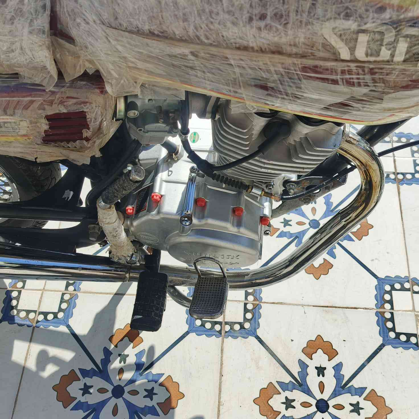 السلام عليكم دراجه للبيع سونك موديل 24 السعر 650 وبيه مجال قليل مكان الصويره دور اكصيبه وهاذه رقمي ***********
