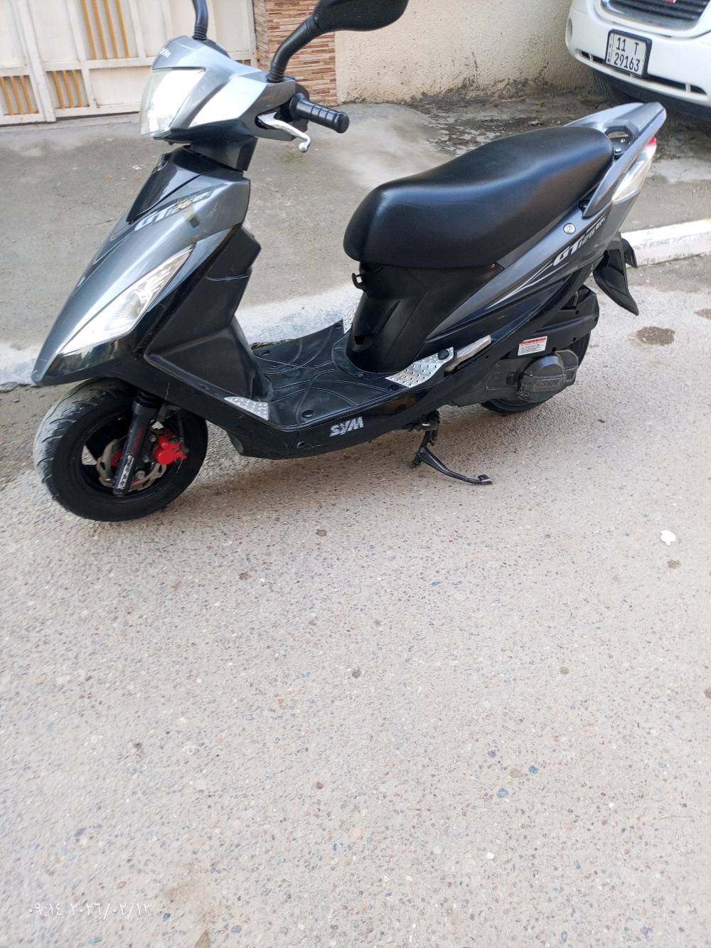 سلام عليكم دراجة سيام جي تي للبيع مال رمبه ماشيه 31الف عداد الكتروني جنطة كهرباء السعر 800 وبيه مجال 