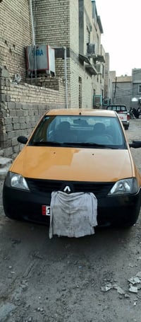 سياره رينو لوكان.2009 محرك وكير كورله خير من لله محرك مكفل تبريد شغال ...
