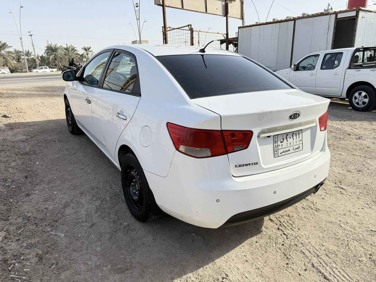 السلام عليكم سيراتو موديل 2012 خليجي مكفوله كفاله عامه ضربه و صبغ و تبديل كفاله عامه رقم بصره انطيك سنويه ورقام جدد بسمي مواصفات محرك وكير٦نمر تمام تبريد ثلج تخم تاير حداده نص عمر شاشه كامره حساس تحكم ستيرن شفتات يدات نيكل اشاره بل مرايه السياره جديده وفحصه موجود السعر 97 وبيه مجال العنوان البصره شط العرب ***********
