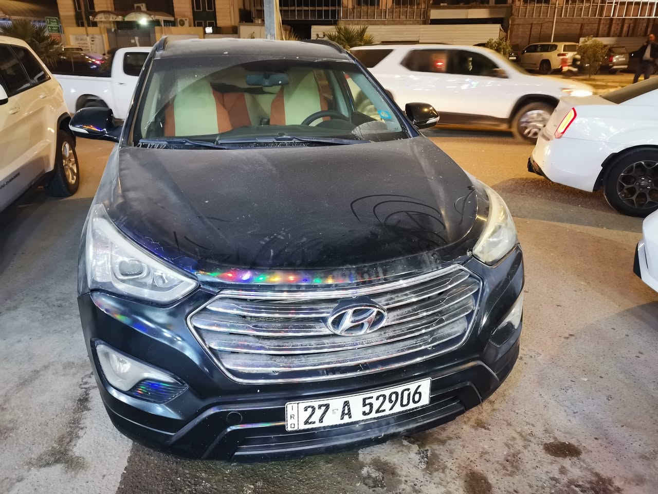 السلام عليكم سنتافيه موديل ٢٠١٥ وارد امريكي محرك ٦ سلندر ضرر فقط ربع جاملغ وحافه البنيد فول موصفات عدى الفتحه بصمه ٧ راكب رقم ذي قار بسمي سعر ١٦٠ وبيها مجال لشراي مكان السيارة مركز الناصرية ***********
