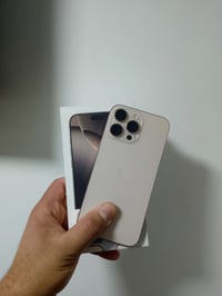 آيفون ١٦ برو ماكس • ٢٥٦ • بطارية ٩٩%