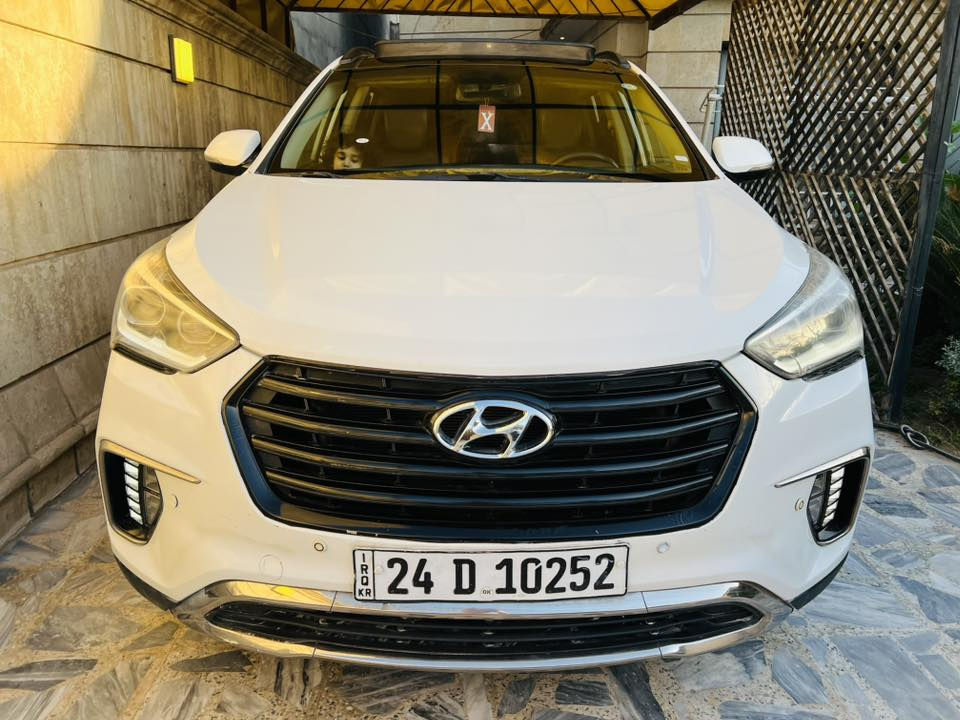 سلام عليكم 
سنتافي كراند 2017 وارد أمريكي
 حادث جاملغ وبنيد 
صور الحادث مرفقه
طاع بالفحص بيه اربع قطع بخ امريكا فقط بخ
سيرفس كامل صدر مامي خلفي كله جديد 
دهن فلاتر كله جديد
مواصفات 
فول الفول المتتد محرك 6 سلندر 3.5 
بانوراما بصمه تشغيل بصمه ابواب 7 راكب كشنات جلد كهرباء الاماميات والسايق خزن وضعيات وتدفئة بالكشنات الاماميات والخلفيات تبريد 3 قطع تحكم منفصل كامرة دوارة  شاشة وسستم صوت infinity كلش حلو حساسات خلفية وجانبية تنبيه نقاط عمياء واشارة بالمري نظام نزول منحدرات ومخرج 115 فولت وتحكم ستيرن فول  4 جهات انظمة قيادة eco normal sport باب جنطة كهرباء ومستشعر قدم يفتح ويسد بردات خلفية بلاد محرك وكير بلاد دفع رباعي صدر تبريد كله تمام سيارة كلش جديدة وحلوة وداخلها جديد وتجي تشوف بعينك وتفحص مامتعوبة مال بيت #السعر_ ١٣٩
العنوان بغداد ساحة عقبه بن نافع
للاتصال ***********
