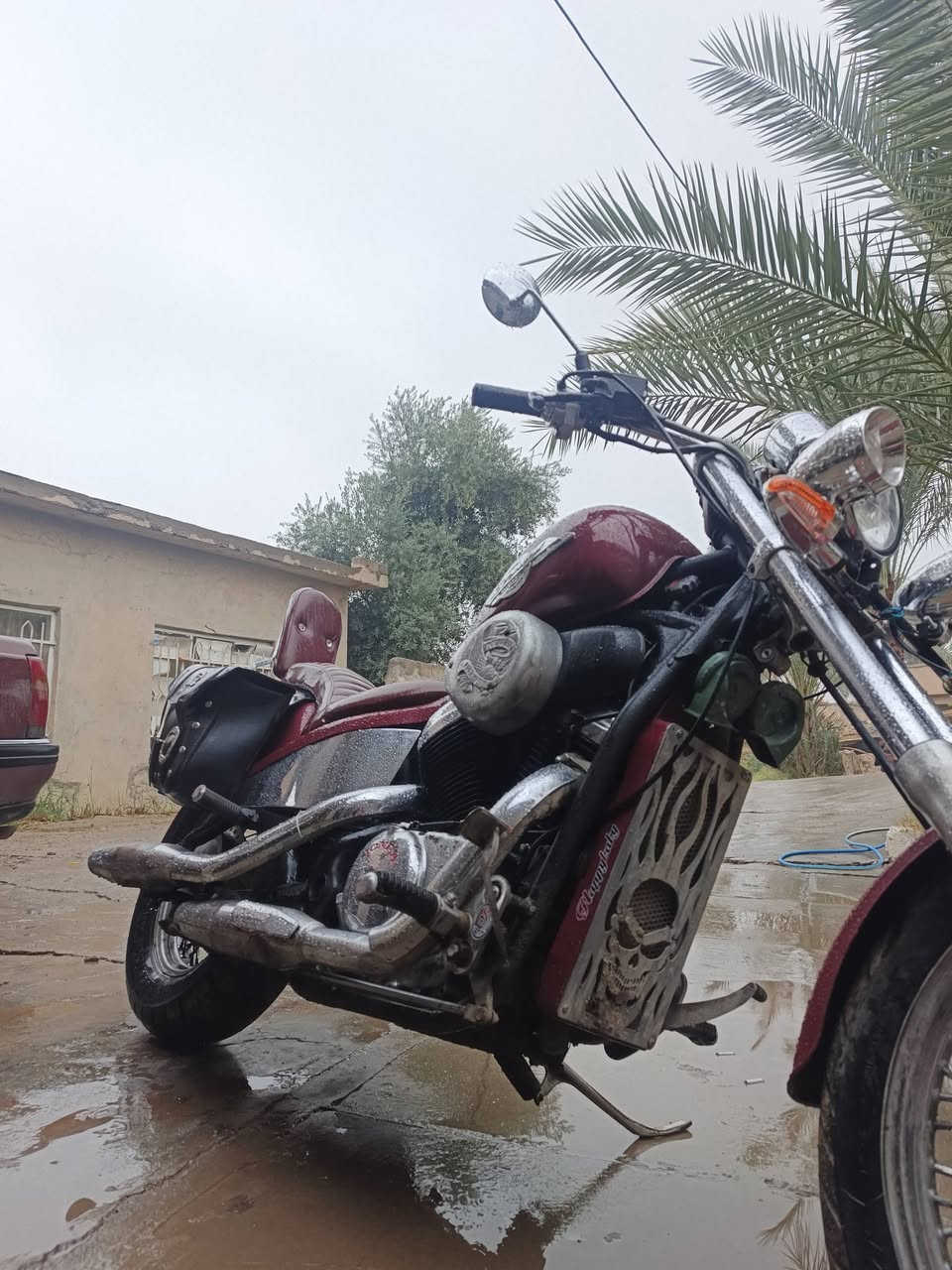 هوندا ستيد 400cc
النضافه فول شوفة العين
محركه بي خربطه بالخانه الاماميه مرات تشغتل وتصفه مرات تطفه وتدخن 

دراجه خير من الله كهربائيات وسلف نكره 
هورن عالي
لايتات عالي ناصي 
بگ لايت 
مجرد الخانه الاماميه بيها خربطه📛 
الباقي كله شرط 

السعر مليون وبيها مجال للشراي 
 المكان صلاح الدين تكريت
اتصل ***********
