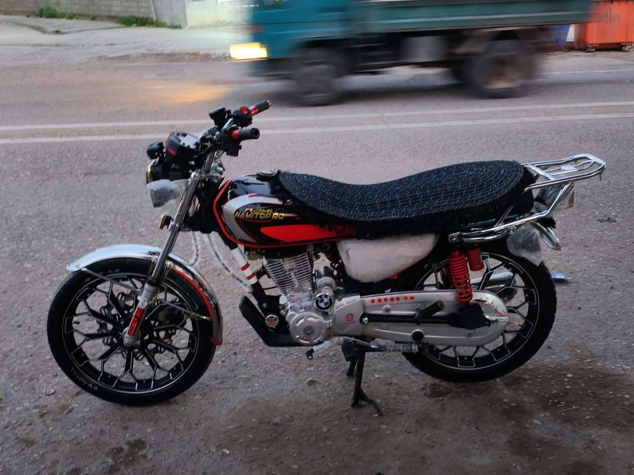 سلام عليكم دراجة نامي برو موديل 24 محرك بشرط طيارة شلعه معدل فول أوراق كامل سعر خاص مكان خانقين ***********
