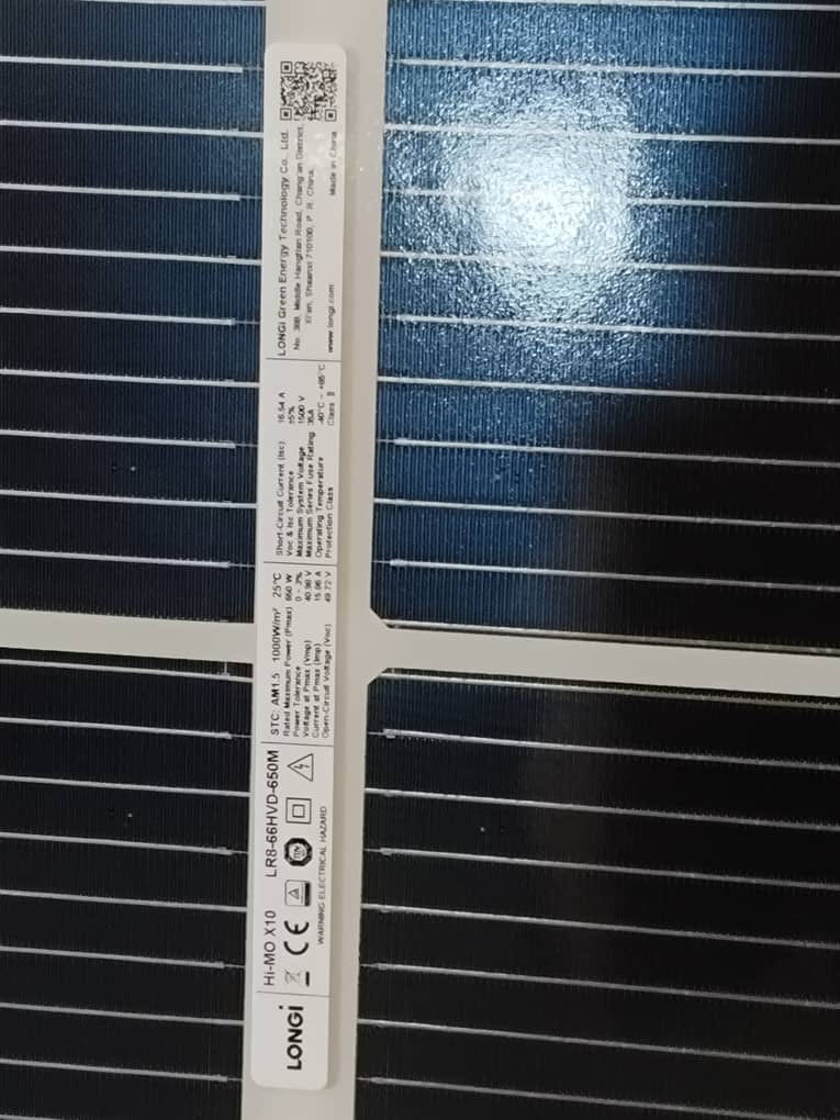 توفر   الواح لونجي HI-MO X10 الاقوى في مجال الطاقة الشمسية 645 واط *


**إذا كنت صاحب هذا الإعلان وتريد حذفه لأي سبب، رجاءا أرسل رسالة إلى الدعم الفني**