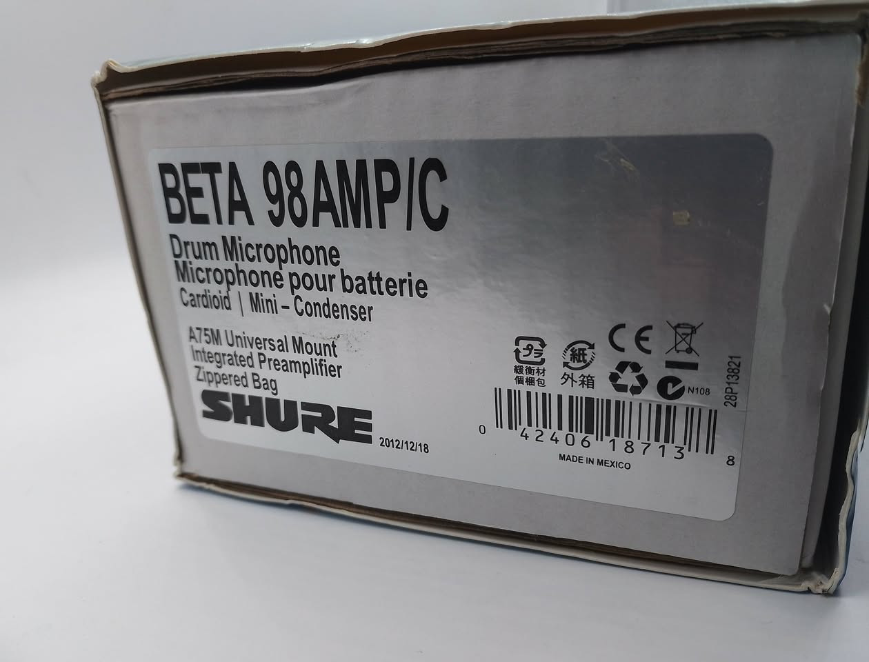 متوفر BETA 98AMP


**إذا كنت صاحب هذا الإعلان وتريد حذفه لأي سبب، رجاءا أرسل رسالة إلى الدعم الفني**