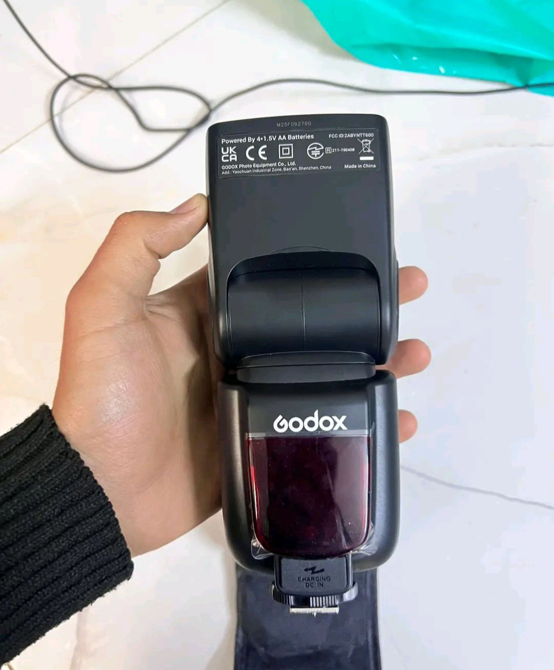 السلام عليكم فلاش Godox tt600 
يرهم عالكانون و النيكون.. 
جديد للبيع السعر 50 الف

ومتوفر شركات توصيل


**إذا كنت صاحب هذا الإعلان وتريد حذفه لأي سبب، رجاءا أرسل رسالة إلى الدعم الفني**
