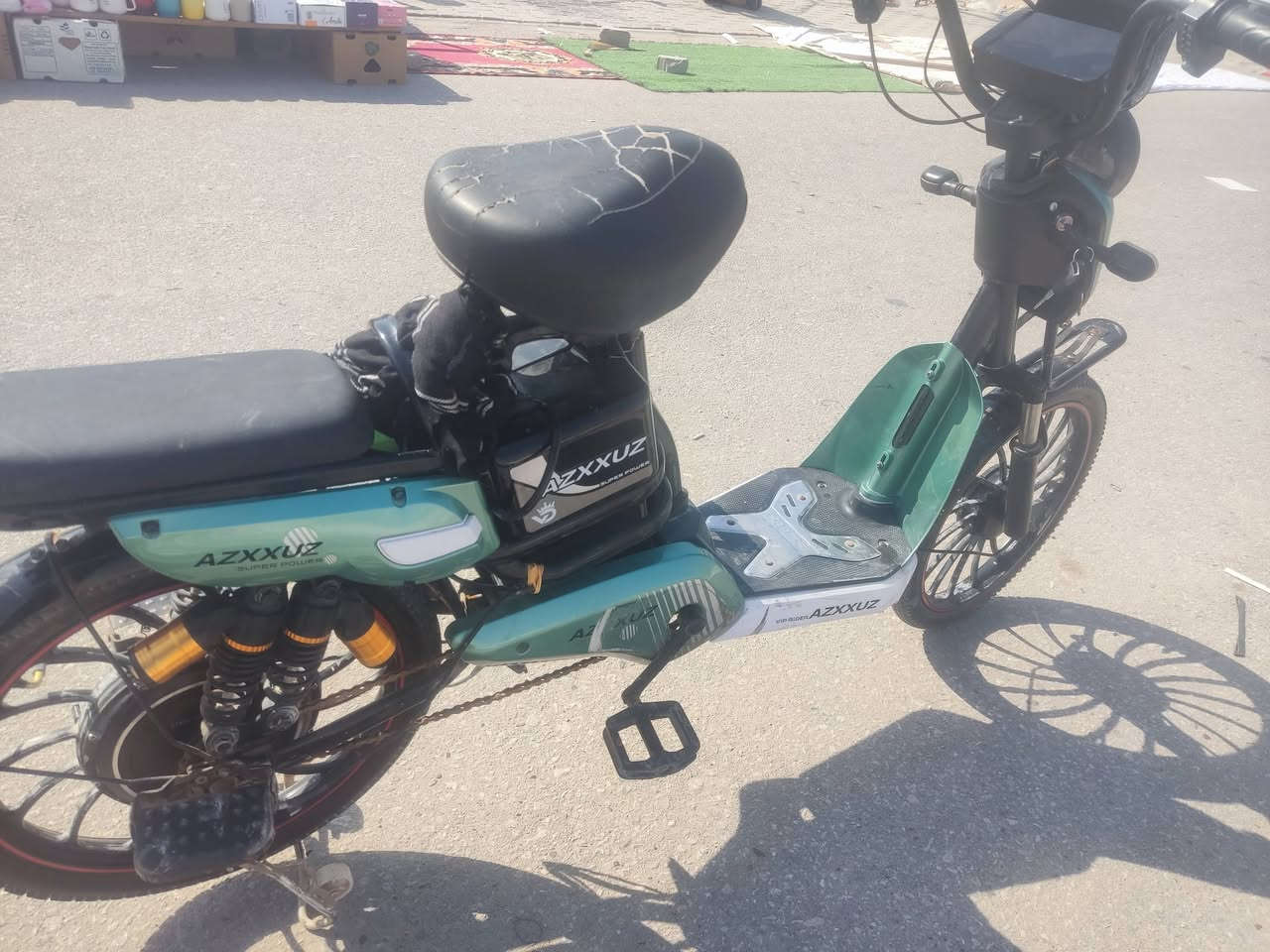 السلام عليكم بايسكل شحن جديد اربع بطاريات كل شيء ما بيه السعر 300 وبي مجال


**إذا كنت صاحب هذا الإعلان وتريد حذفه لأي سبب، رجاءا أرسل رسالة إلى الدعم الفني**