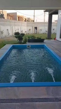 مسبح فايبر • فلتر • موصل