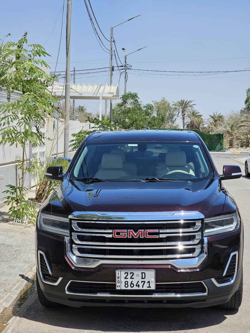 السلام عليكم ..
(للبيع فقط )
جمسي اكاديا فئة  SLE 
مواصفاتهة معروفة
موديل 2021
محرك 4 سلندر 2500 اقتصادي
رقم اربيل بأسم شركة تريد وكالة تريد تحويل .
حادثهة موضح بالصور بجم كبس بيهة فقط جاملغ خلفي صبغ وقبق جنطة مبدل وبيهة ايرباك كشن وبردة فقط  والباقي كل مكفول كير محرك تبريد حدادية ..
السيارة جاهزة وما بيهة اي نقص 
ماشية 44 الف ميل 
السعر 218 وبيهة مجال بسيط 
مكانهة بالنجف 
للاستفسار  اكثر / *********** 
اتصال واتساب
