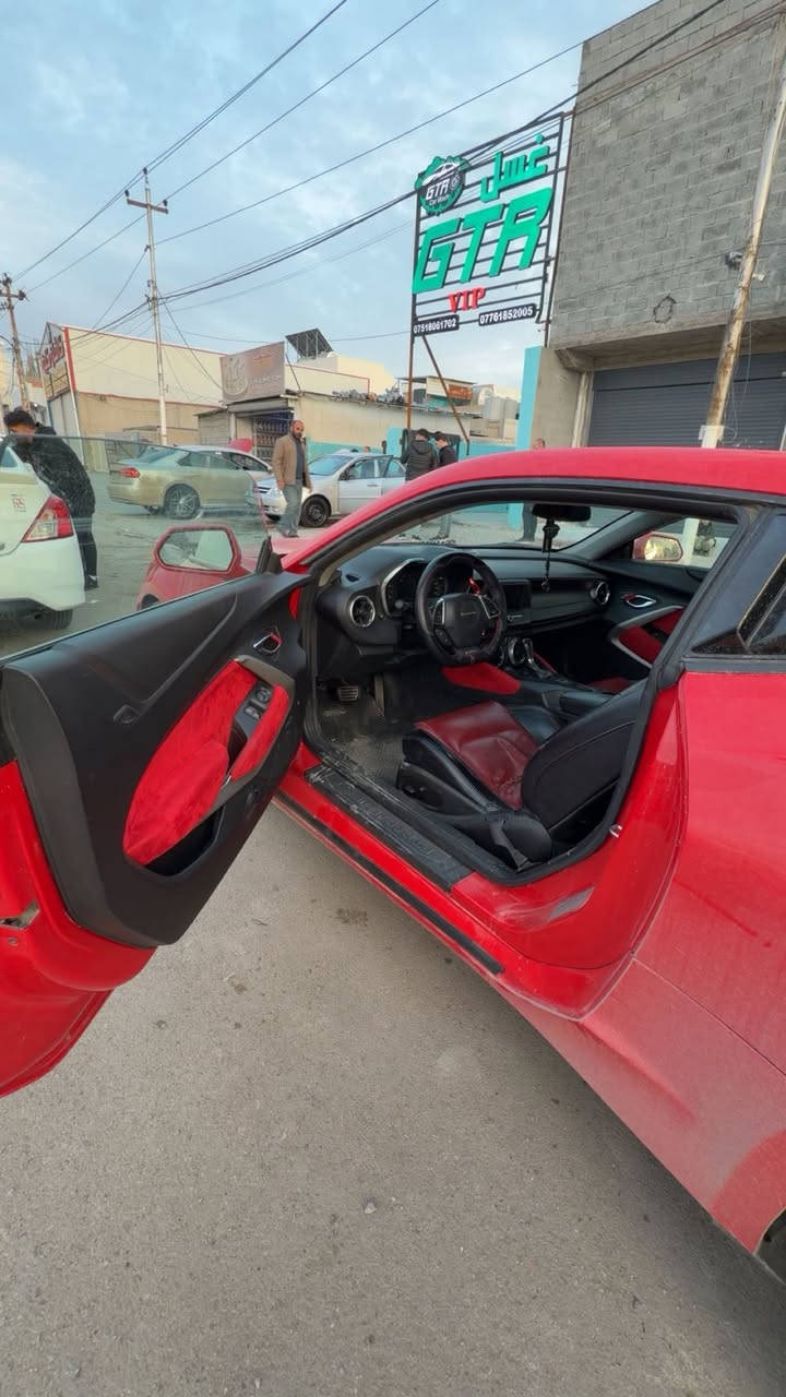 كامارو ٢٠١٧ لون مميز موسفاتRs سياره فول فول بس بدون فتحه سياره جاهزه دينار مسروف مابي ٤ تيرات جديد كير محرك شرط  محرك ٦ سياره بي ٤ قطعه اني بيع حيزام دواخل شويه بي رقم اربيل تحويل وكاله شرط 
تراوس حسب قناعه 
 سعر١٠٥ و مجال  مكان كركوك
***********
***********
