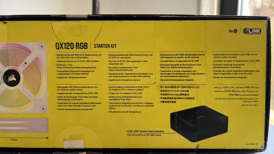 السلام عليكم ورحمة الله وبركاته
مراوح pc للبيع من شركة corsair
corsair QX120 RGB (x3)
المراوح جداد يعني ما مستعملين بعدهم بالستيكرات وتكدر تتاكد من هالشي بنفسك قبل ما تشتريها بس الكارتونة مفتوحة وتعبانة شوية بسبب الكمارك والنقل
سعر الجديدة 160$ وتكدر تتاكد بنفسك من الامازون ومن صار عليها خصم هسة صارت ب 120$
مع انو الي عندي جديدة بس راح انطي بيها سعر 100 الف وقابل للتفاوض يعني بيه مجال هواي و شغلة همين انو هالنوعية شوية نادرة بالعراق يعني ما متوفرة بكل مكان وبس والف عافية على الي ياخذها واكو توصيل


**إذا كنت صاحب هذا الإعلان وتريد حذفه لأي سبب، رجاءا أرسل رسالة إلى الدعم الفني**