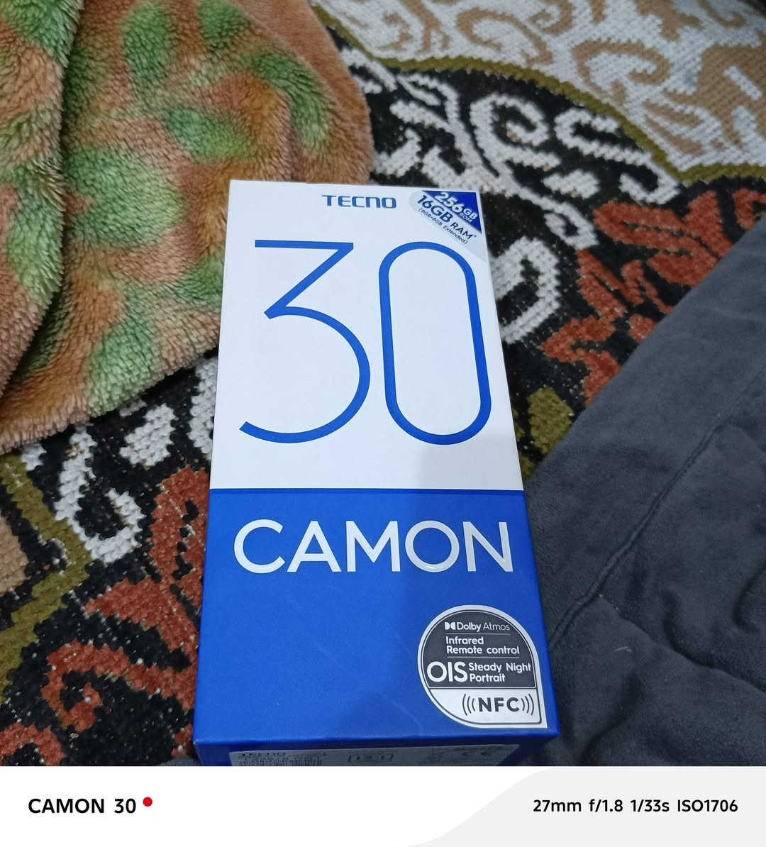 تكنو كامون 30 جديد ستعمال قليل ذاكره 256 عشوائية 16 يشغل 60فريم بالبوبجي بعده بكارتونه كامل ملحقات سعر 175قفل مكان سوق الشيوخ حي العسكري رقمي ***********
