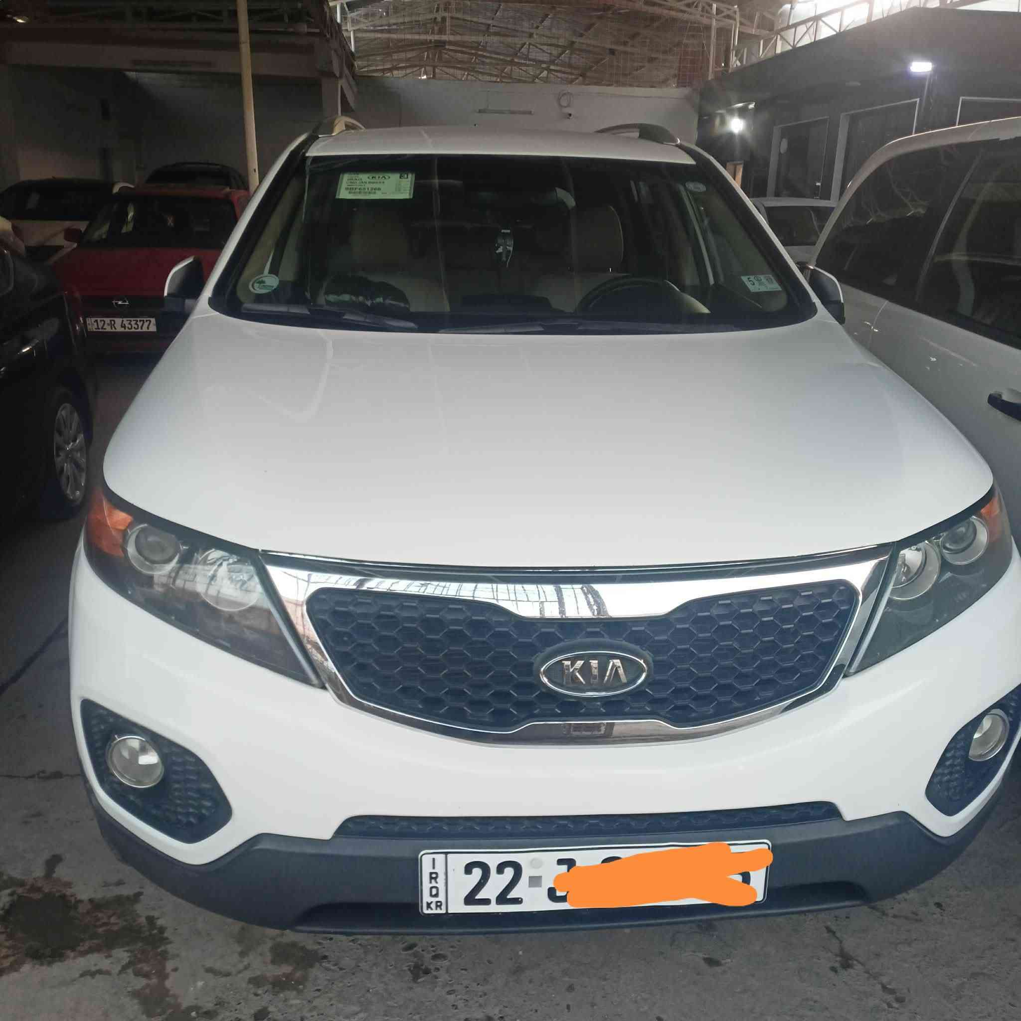 سلام عليكم سورنتو موديل 12بدون صبغ تبريد تلث قطع مكينه اربع سرندر مفتوح رقم اربيل 7ماشيه 186 السعر 150وبيه مجال حك الجيه الرقم ***********
