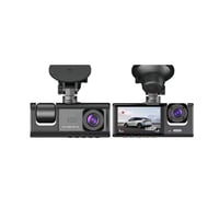 تصميم مدمج وسهل التركيب  تسجيل ثلاثي الكاميرات:  أمامية 1080P  داخلية ...