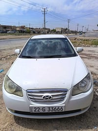 الانترا  موديل 2010  خليجي سياره جديده بدون صبغ كفاله رقم أربيل ب اسمي...