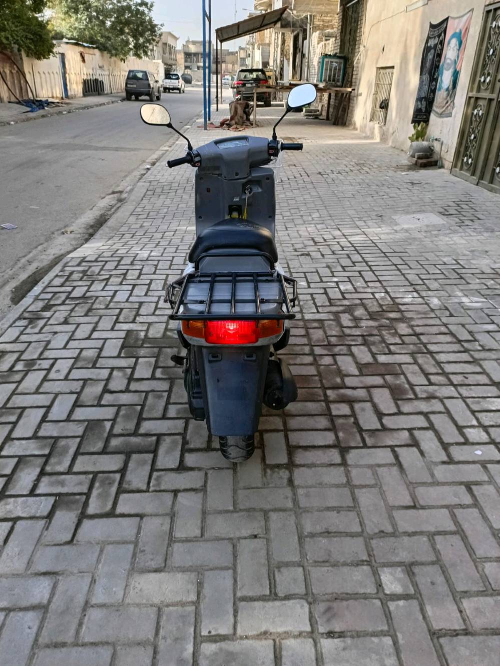 سلام عليكم
دراجه بيكم 60 فحل للبيع الدراجه نضيفه وحلوه مثل ماشوفه بصوره كهربائياته كله شغاله ستان صفح كهربائي وستان تعليگ تايرات جدد الامامي ولخلفي بريكات شغاله  بلمكان اشاير يمنه ويسره شغاله دراجه كلش حلوه ونضيفه السعر 500 وبيه مجال المكان مدينه الصدر الجوادر الرقم *********** واتساب