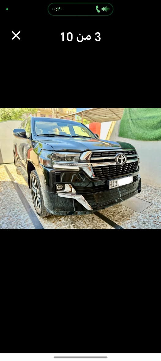 لاندكروز 2019 ساز GXRمحرك V8
السعر 415 ورقة 

مواصفات فول V8 سعة 4.6 
رقم بغداد انكليزي اب اسمي 
ماشية 177 الف كيلو متر 
ملاحظة صبغ الهلال مال جاملغ الخلفي والباقي الكشر مكفول من الصبغ والتبديل المحرك والكير كفالة من الفتح والتبديل 
تخم تاير جديد دنلوب اصلي  صدر وميكانيك جديد مابيهة اي نقص غرفه السيارة مبينه نضافته بل صور 

موقع السيارة بغداد الكرخ الجامعة

السعر 415 ورقة نقد بدون مراوس 

اي استفسار الاتصال على 
‭***********

