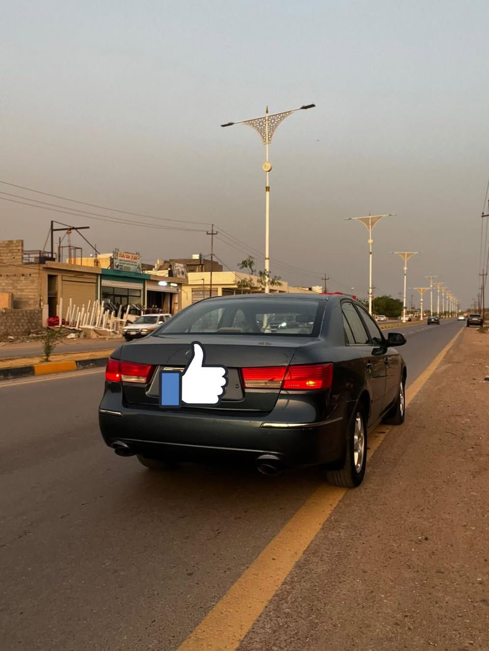 سلام عليكم         مكلف بل نشر
سوناتا   2006 
محرك 6V
كير محرك شرط  تبريد ثلج 
رقم بغداد  تحويل مباشر 
مصبوغه  جماليه  شرط بدون ضربه 
وارد امريكي 
صدر جديد  كهربائيّة كله شغاله  شاشه 
بيع  او مراوس اب اقل  
السعر 83 بي مجال قليل 
العنوان صلاح الدين 
الاستفسار ***********

