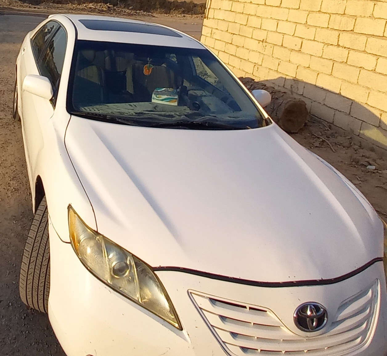 كامري  ٢٠٠٨ امريكي محرك ٢٤٠٠  XLE حادثها باب سايق مبدل وباب خلفي تصليح ..فول مواصفات .سياره مال جناي مابيها نقص ..محرك ..كير ..كهربائيات..
سياره رقمها بغداد بأسمي ..
للاتصال *********** السعر ٩٠ ورقه
