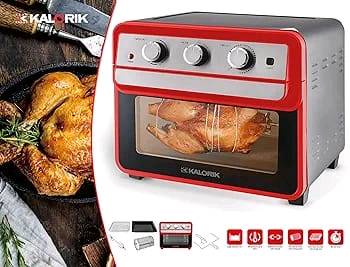 🔥✨ فرن + قلاية هوائية 4×1 من KALORIK ✨🔥
اختصر عليك المطبخ بجهاز واحد يجمع القوة، السرعة، والطعم اللذيذ 😍👌
🍗 4 وظائف بجهاز واحد
✔️ فرن كهربائي
✔️ قلاية هوائية بدون زيت
✔️ شواية دوارة للدجاج
✔️ تجفيف وطهي متكامل
⚡ أداء قوي وسريع
🔸 حرارة عالية وتوزيع مثالي للطبخ 🔥
🔸 تحكم يدوي سهل بدرجات الحرارة والوقت
🔸 طهي متساوي من كل الجهات
🍟 قلي صحي بدون زيت
استمتع بأكلات مقرمشة وطعم خيالي مع دهون أقل 💪🥗
🍖 ملحقات متكاملة
✔️ سلة شبكية للقلي
✔️ صينية فرن
✔️ سيخ دوار للشوي
✔️ أداة سحب آمنة
✔️ أسطوانة شواء (للتحمير المتساوي)
🧼 تنظيف سهل وسريع
تصميم عملي وملحقات قابلة للفك والتنظيف بكل سهولة ✨
🎯 مثالي لكل بيت
للأكلات اليومية، العزايم، والوجبات السريعة 🍕🍗
💯 جودة أوربية وتصميم أنيق
يجمع بين الشكل العصري والأداء العالي
📦 لا تفوت الفرصة!
خلي مطبخك أذكى وأسرع… واطلبه الآن 🚀