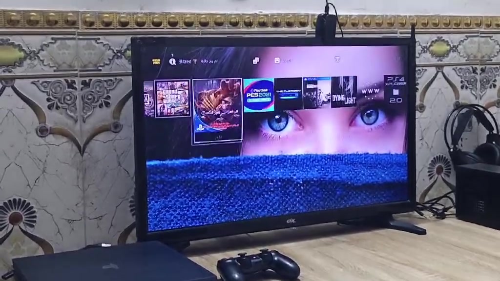 بلي 4 برو مهكر نظيف السعر 300
بي كل الالعاب القويه وبيس 21  واحد تيره نظام 12 نظيف لوك ستيكر يدات اثنين   للاتصال ***********
