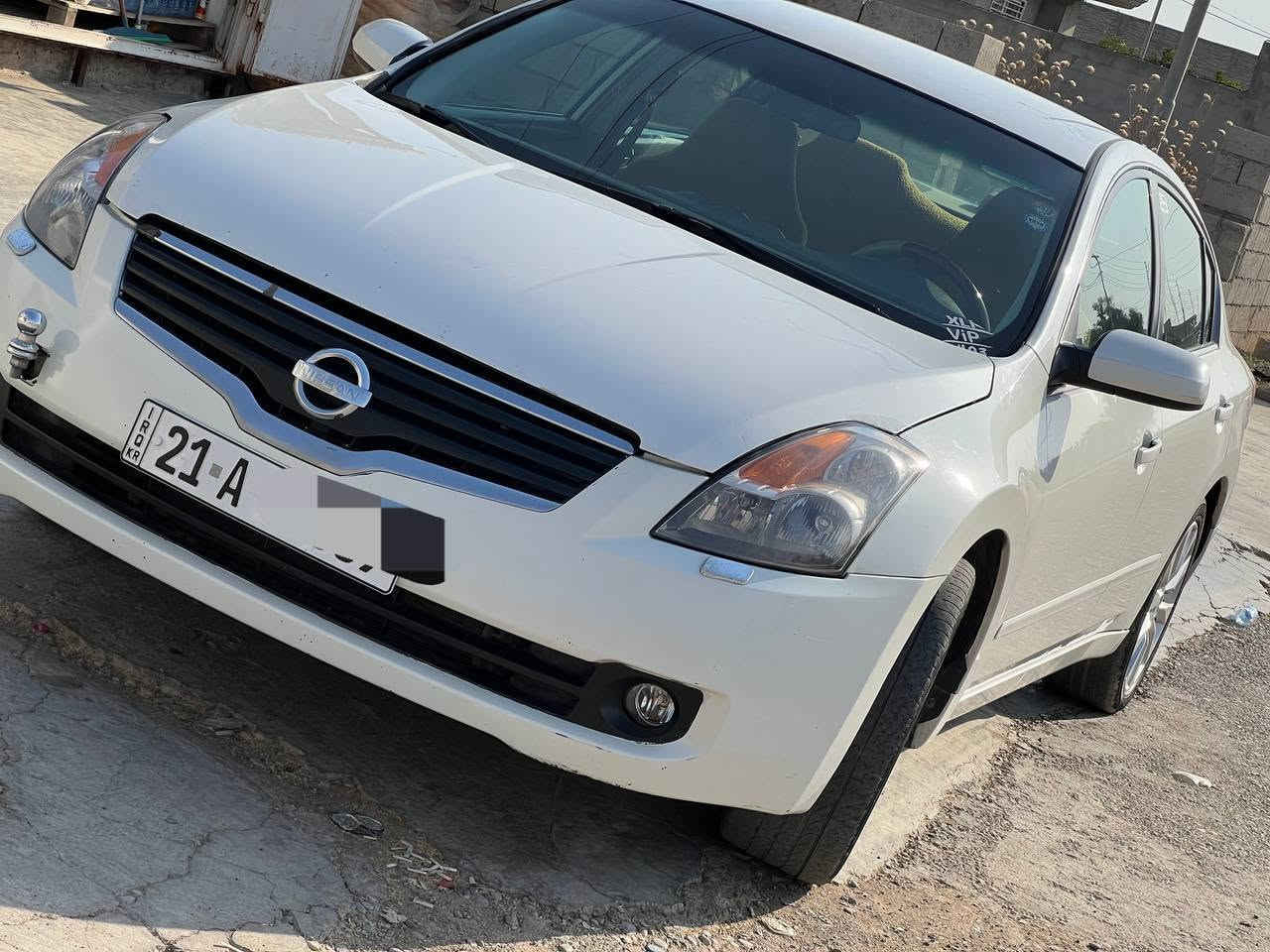 نيسان التيما موديل 2008  خليجي گيرومحرك بشرط   سنويه وهزه ورقم جديد لحد 2029 بشرط تحويل وغرامات
 ظرره 3 قطع فقط بدون  دواخل سياره احلى من صوره بدون بارد بدون شخوط
سعر :88 او بيه مجال 
عنوان: ديالى خانقين 
رقم: ***********

