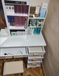 ميز مراية سلايد • ابيض فقط • ١م×٤٥سم×١٥٠سم