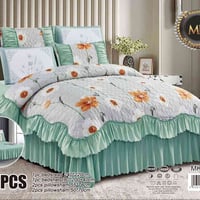 فرشة نفرين • ٢٢٠×٢٤٠ سم • تلبيسة و٤ أغطية