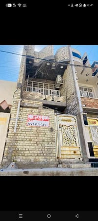 نص قطعه للبيع اول بيت عل شارع العام كامله فول قطاع٣٧ شارع جوادر سعر 14...