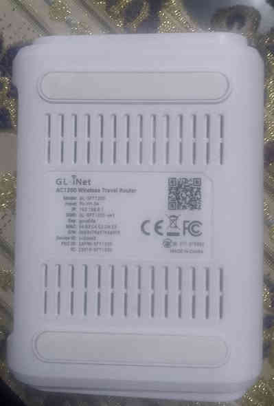 تحية طيبة للجميع متوفر راوتر gl-inet sft1200 بنظام openwrt مع باسوول وايضا vps هدية الماني للبيع بسعر 40 الف مع التوصيل للحجز والاستفسار متواجد واتساب ***********
