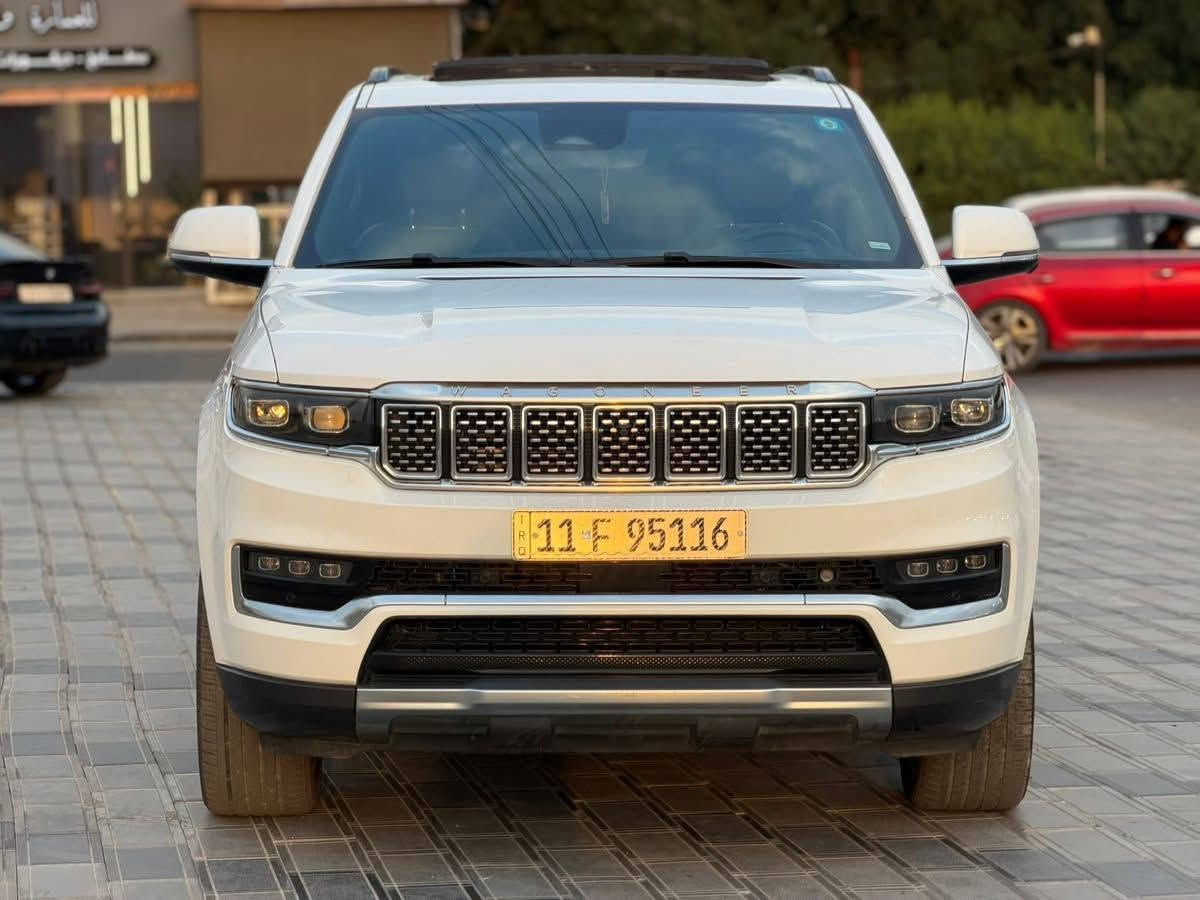 جيب واكنير 2022 فول مواصفات 1/1
ياالله 

السلام عليكم جيب واكنير 2022 سيريس 3وارد امريكي

Jeep Wagoneer Series Iii 2022 White 5.7L 8

         حجم المكينه : 5700 V8

المسافة المقطوعة : 38 الف ميل 

الضرر : سرقه بيبان جاملغات بنيد صندوك  ومبدل بيبان جاملغات صندوك بنيد نفس الون 

          حالة الايرباك : سليم مطاك ولا ايرباك   

#مواصفاتها

1.ثلاث شاشات

2.بصمه

3. تشغيل عن بعد

4.دوسات جانبيه

5.كشنات جلد

6.كشن السايق ميمري

7.كشنات كهرباء

8.صندوك كهرباء

9.حساسات خلفيه

10.3 قطع تبريد 

11.اشاير بالمري

12.رادار امامي

13.رادارات 360

14.ثلاث وضعيات قياده

15. بنوراما فتحتين

16. كير ماوس

17. نظام منحدرات

18. هيترات بالكشنات حار بارد

19.ويل كب كروم

20.لايتات لد

21.بكلايت لد

22.كشافات

23.بصمة ابواب

24.سبعه راكب

فول مواصفات 1/1 جاهزه مرقم بغداد تحويل ثاني يوم للاستفسار ***********
