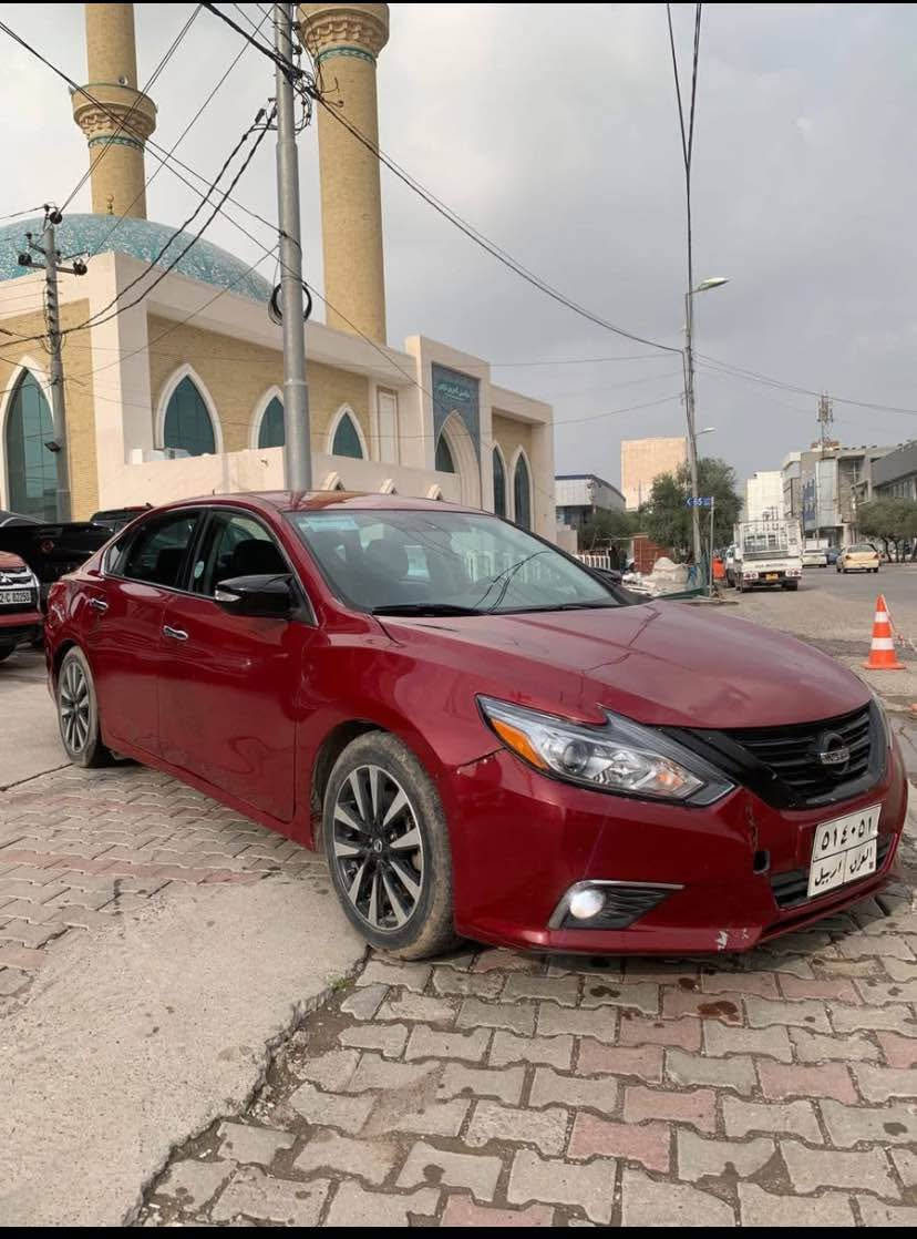 ▪️نیسان ئەلتیما - Nissan Altima وارد أمریکی 
▪️مودیل / 2018 - مواسفات -SR ………………
▪️فوول بێ سلایت ، جلد ، هیتەر ، بەسمە ……..
▪️مەکینە ٤ پستن نەکرایتەوە کەپس ،،،،،،،،،،،،،،،،،،
▪️رەقەم هەولێر سەنەوی تازە بەسەرچووە ،،،،،،،،،
▪️ڕۆیشتن / 80 هەزار میل گێڕ و مەکینە بەشەرت

▪️سەیارەکە عام کراوە بەهۆی تیزاب ، 
▪️بێ ناوگرتن ، بێ ئێڕباگ

سعری96 
شوێن هەولێر 
*********** أربيل, العراق
