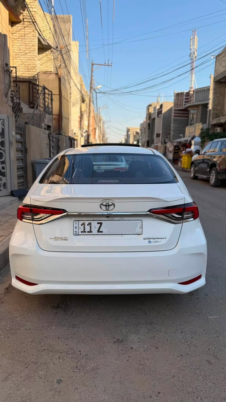 السلام عليكم كورلا هايبرد 2025 شكل الخليجي ماشيه 13 الف
رقم بغداد باسمي
مكفوله من الصبغ والبارد والتبديل مواصفات السياره 
فتحه وكشنات جلد لون اسود 
رادار امامي لد خلفي شاشه كبيره 
السياره جديده ومغلفه الكشنات والبيبان والدوسات الداخليه نايلون حراري 
والدوسات الخارجيه فابلون 
 السعر 159 وبيها مجال مكاني بغداد الدوره
***********
