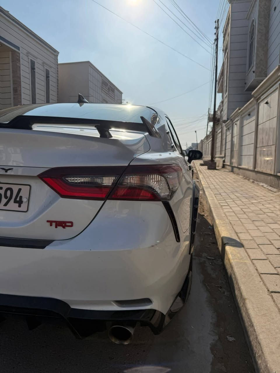 كامري TRD
- للبيع او مراوس ببرادو حديث او لاندكروز
- كامري TRD رياضي اعلى فئة
- محرك ٦ سلندر 3.500 
- كير ٨ سرعات 301 حصان
- لون ابيض سقف اسود
- ايرباك كشن سائق 
- ضرر ب تاير امامي بسس سيارة مكفولة من تبديل وصبغ واكو بي دي ار ب جاملغ امامي
- موديل ٢٠٢٤
- رادار 
- مانع اصطدام
- تنبيه خروج عن المسار
- ويل ١٩ اصلي رياضي
- بكج بدي كت اصلي وكالة اسود مطعم ب احمر
- وايد بدي
- نقطه عمياء
- ماشيه ٢١ الف 
- بدون دواخل بدون لغود بدون شاصي كله سليم 
- تخم تاير جديد 
- جناح خلفي رياضي
- كشن كهرباء
- عداد الكيجات رياضي بلون الاحمر
- بصمة
- تشغيل عن بعد
- رقم اربيل
- مقاعة جلد اسود مطعم ب احمر TRD
- رقم التلفون ***********
-  سيارة كاملة مكمله ماكو نقص خلاااااص
- السعر  170 وبيها مجال 
- مكاني الانبار  + غير متواجد عل فيس اتصل ودلل  يرهم مراوس حسب القناعه مستعجل ميعجبك سعر لا تكسر بل حلال مو الك وتحياتي
