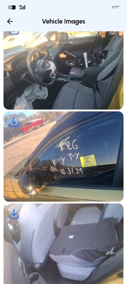 سلام عليكم كورلا كروز se وارد امريكي موديل 24 حادث كلش خفيف يعتبر كلين فول مواصفات
فتحه وبصمه 

تجي لون مميز ذهبي ولون سقف اسود

ويلكب وتاير عالي

رادارات امامي وجانبي تعديل مسار وتوقف ذاتي 

بك لايت لد 

لايت زينون

تبريد قطعتين 

محرك 2000 هايبرد كلش نشط

ماشيه 18 الف ميل

 موعد وصول 10 ايام الى اسبوعين 

ابيعها بفلوسها 153 قفل واصل عمان

تكدر تطببها عل رقم شهداء او معوقين

للاستفسار الاتصال بالرقم ***********
