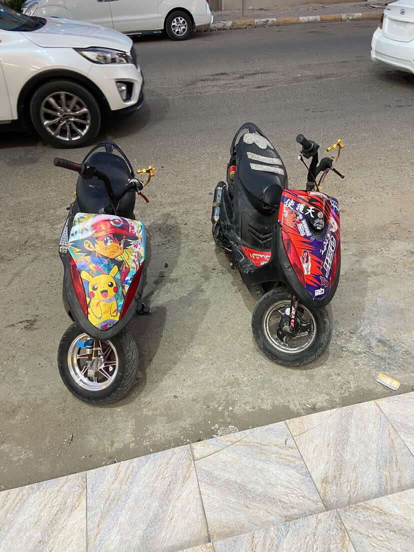 السلام عليكم لعابات رياضي للبيع دراجات كله نضيف ال حط بانزين وترايك للبصره دراجات متعوب عليهن نضيفات وكل نقص مابيهن سعر الوحده٥٠٠ وبيها مجال مكاني كوت 
الرقم ‭٠٧٧٦ ٣٦٤ ٦٩٣٧‬
