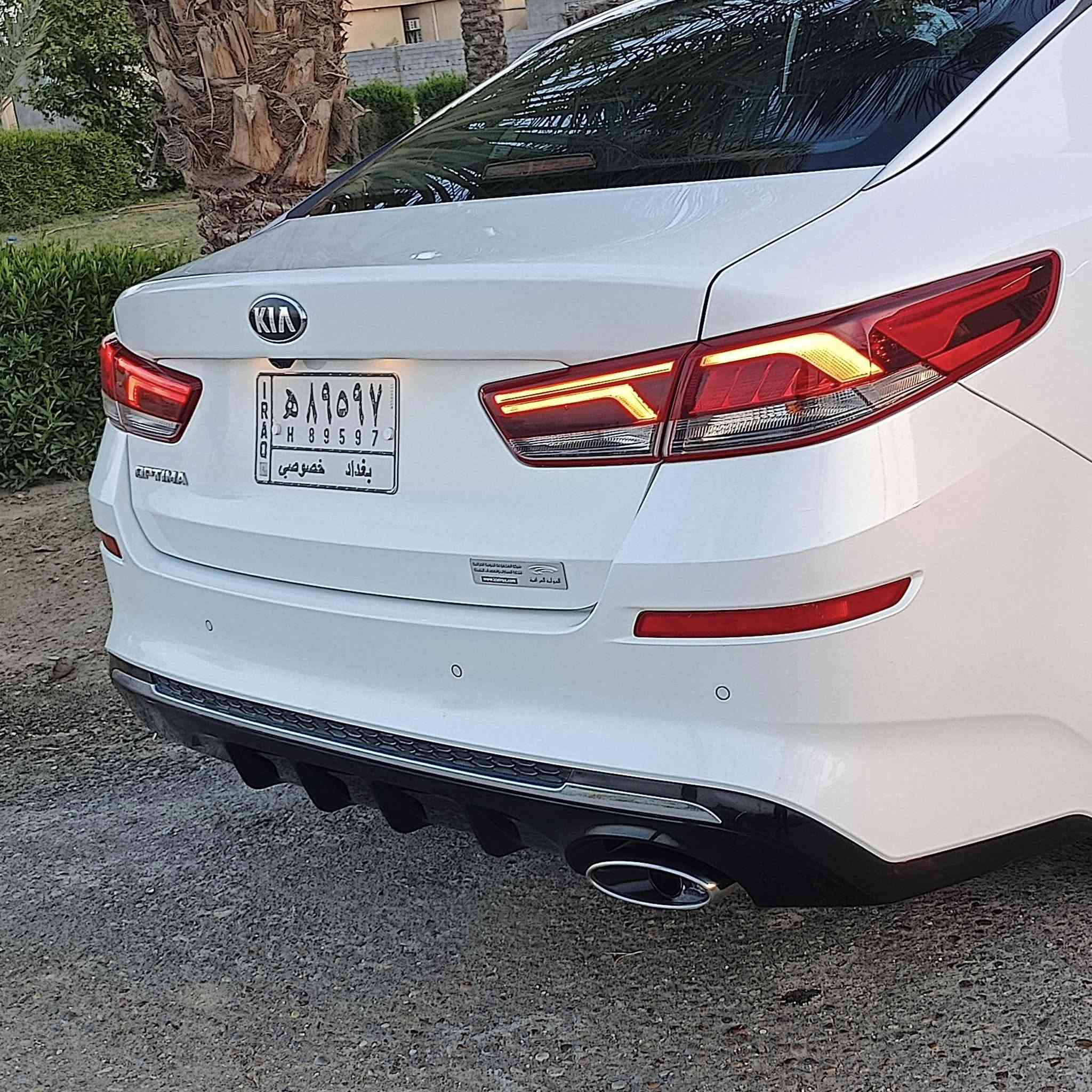 تحية طيبة🌹🌹
للبيع كيا اوبتما موديل 2019 خليجي ضمان الشركة الدولية 
مكفوله كفاله عامه ماشيه 76 حقيقي شرط وين ميعجبك تفحص استلام من الشركة استخدام شخص واحد فقط 
سبير منازل السياره جديدة بمعنى الكلمة شرط نظافه مال زيرو داخل وخارج 
مواصفات فول 1____1 عده البانوراما محرك 2000 دوش 
كير محرك صدر تبريد كله على وضع شركة 
تخم تاير جديد 
رقم بغداد تحويل مباشر
مكاني بغداد أبو غريب 📞 ***********
