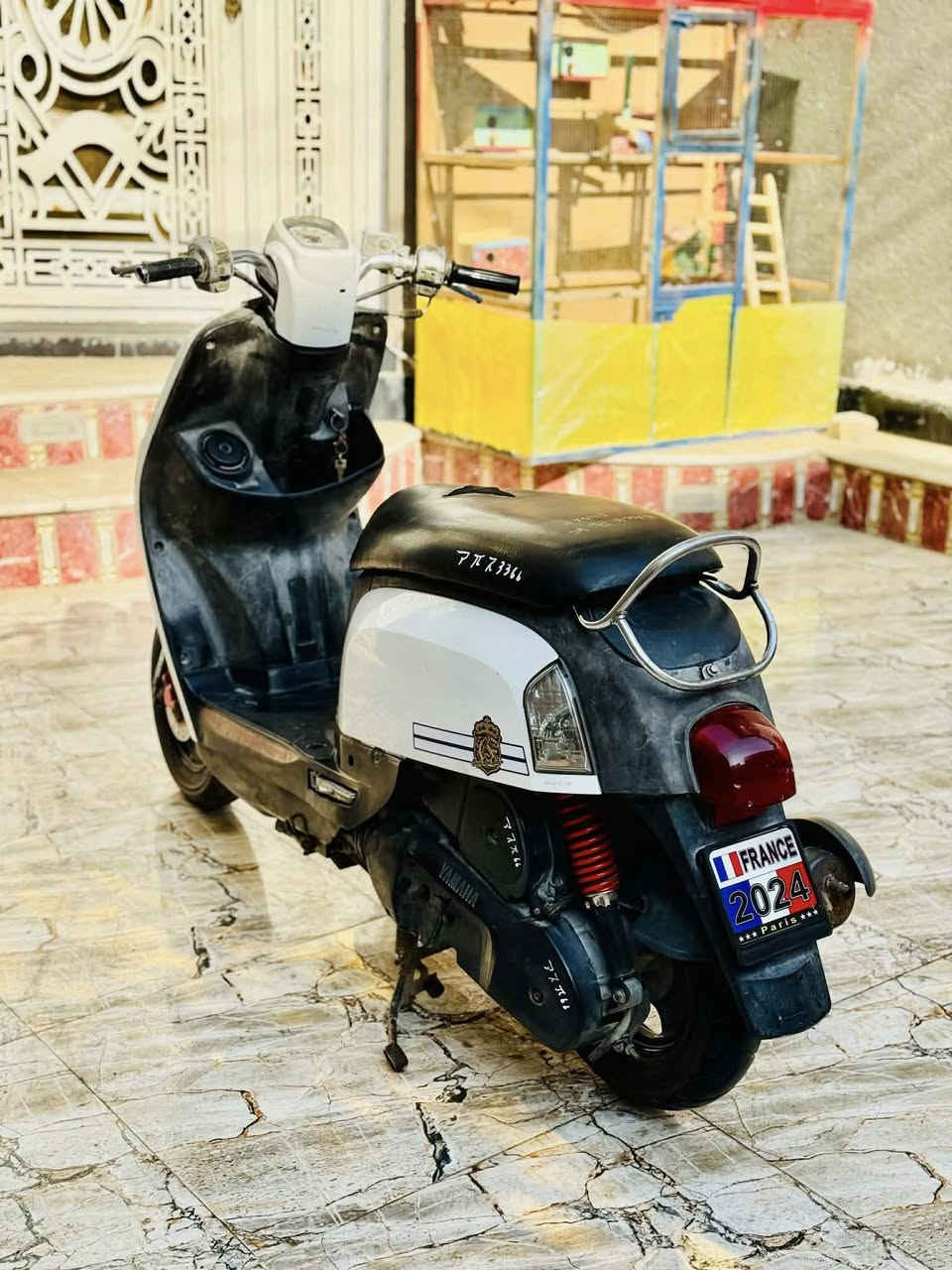 السلام عليكم دراجه للبيع كلشي شغال شرط الفحص دراجه برغي مامفتوح بيه شرط تفحص وتاخذ كلشي شغال بيه كهربائيات هندر سلف كلشي كلشي السعر ٨٠٠ وبيه مجال 
رقم *********** عنوان ناصريه مركز
