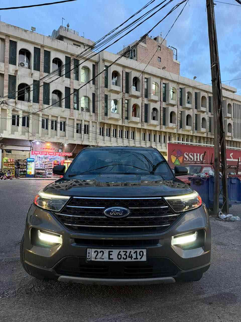 Ford Explorer 2020 XLT
2.3L TERBO ECOBOOST V4 
‏165,000Km 
گێڕ مەکینە کارەبای بە شەرت 
فولە بەس پانۆراما نیە
کوشین VIP
تەنها قەپاغ سندوق بۆیاخە وێنەی دەعم داندراوە 
پەڵەیەکێش pdr هەیە
نرخ : 215$ مجال
شوێن : هەولێر

1FMSK7DH3LGB35251

0750-122-6666       
0750-890-0269      whats app-viber أربيل, العراق
