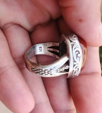 خاتم • عقيق يمني • فضة 925