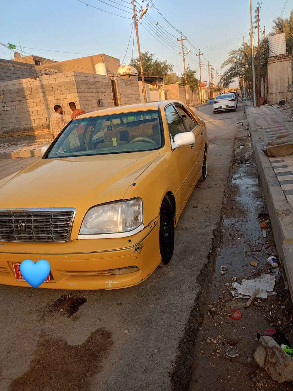 سلام عليكم ملكه البيع او لمروس سياره اصولي بت صولي مو يجيني وحد يكلي ادوات وين ما تريد افحص ودك حاسبه
 رقم بغداد صدامي شرط الوكاله من راعيها أبو سنويه اكابلك وياه بيته بنجف علما سياره كصه قماره وبيها طخه بجاملغ معمره 
كير ومحرك فيفتي شرط 
حداديه 70/100
منضومه  بانزين توني سويتها ماصار كم يوم
منضومه زنون  
تخم تاير جديد 
مري شفط 
بور شرط ماي
داينمو وباتري جدد 
جام 4كهربائي
دشبول نضيف 
بطاين جديده 
تبريد عوزه فقط راديتر  كمبريسر جديد
مكاني ناصريه سوق شيوخ
*********** بي وستاب
