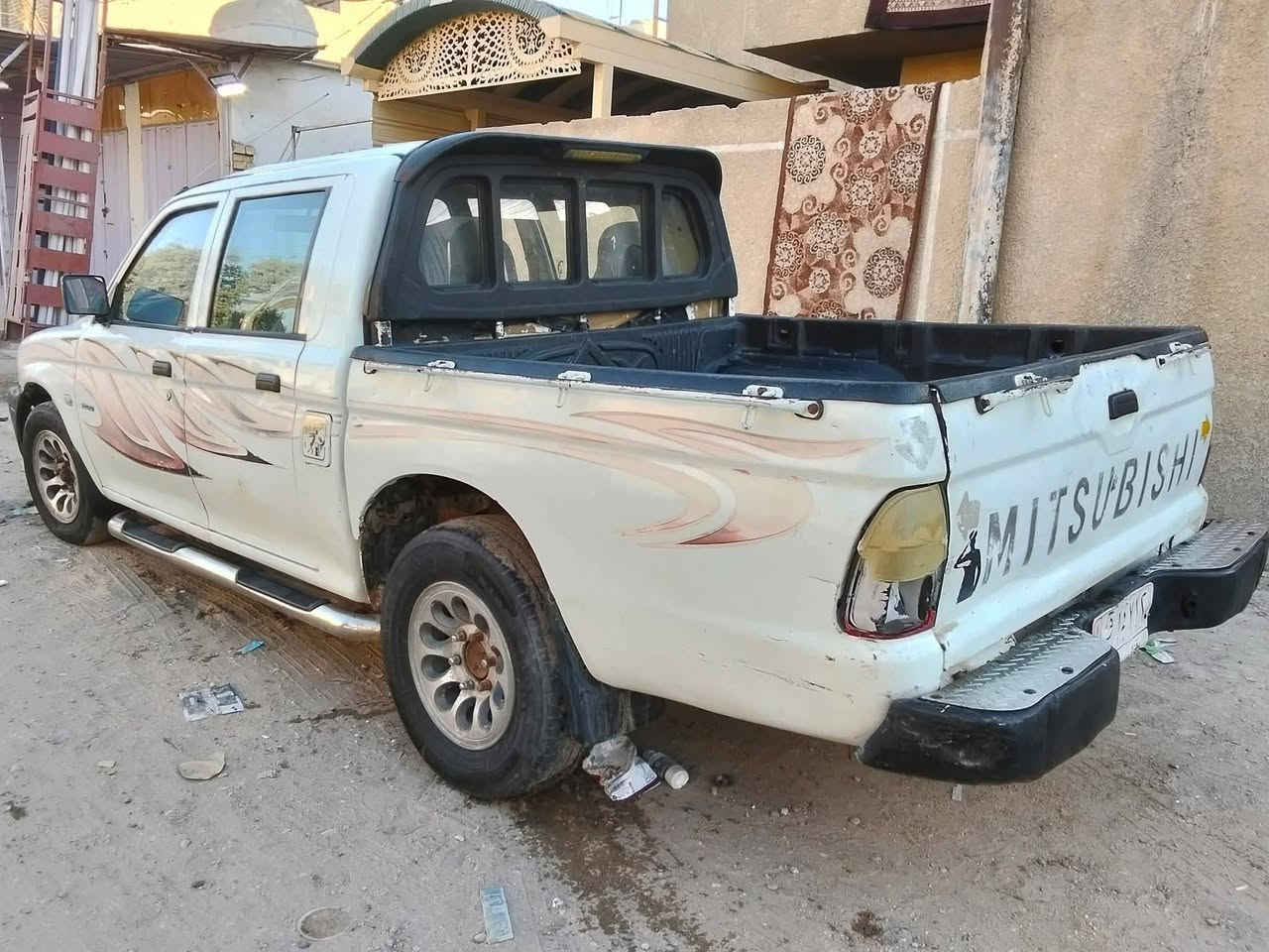 مسيبوشي موديل 2002 ،بغداد الماني
كير وتماتيك ، محرك ونجي  السعر 47 $
كير اكسن محرك شاصي مكفوال 
 ***********
مكاني بغداد غير متواجد على النت
