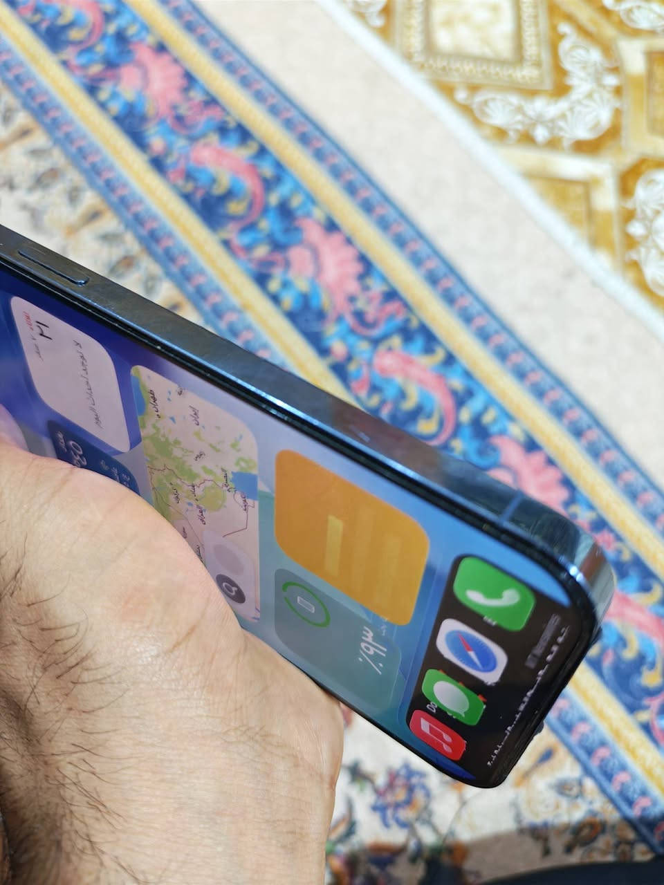 ايفون 13 برو ماكس للبيع فقط
شرق اوسط بطاريه 89
شريحه وحده 256
 جهاز شوفه عينك ب صور محتاج 
اريد ابيعه  تاخذه الك ساعتين تفحص
لان فلوسه راح ينصرفن محتااااج واريد ابيع 
لو ما محتااااج وعلي ما بيعه 
***********
 سعر 650
قفل ما بي اي مجال وبدون احراجات
مكاني قبله

