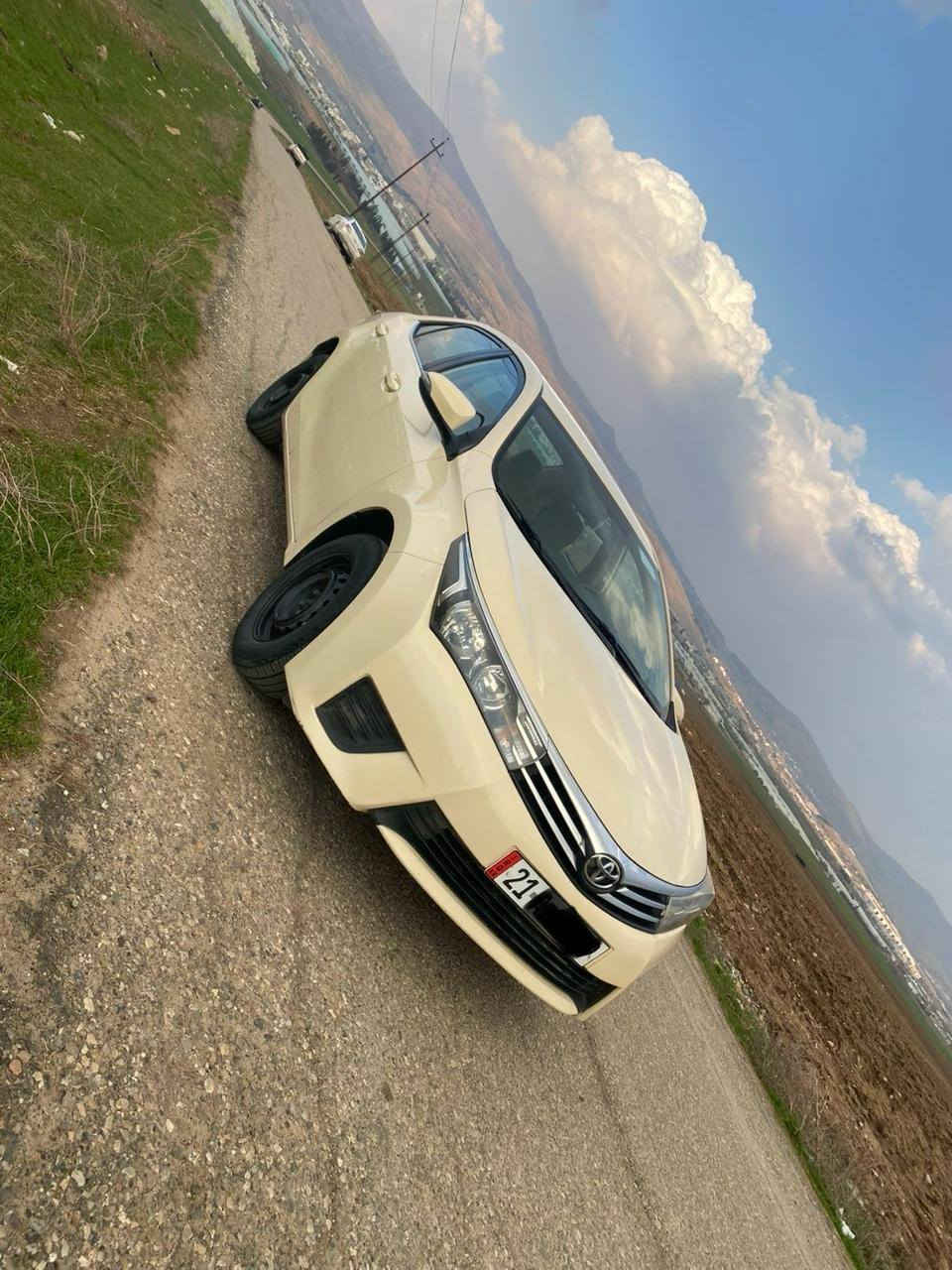 تۆیۆتا کرۆلا 2014 تەکسی 
گێڕ و مەکینە بەشەرت 
340 هەزار ڕۆیشتوە 
سەیارەکە ماڵی دۆستە 
دینار مەسرەفی تێدا نیە 

سعر : داوای بکە لە کۆمێنت بە تایبەت دێت 📥 

سەیارەکە زۆر بە جوان و خاوێنە ماوەتەوە 
هەتا بڵێی بێ کێشەیە و مەزبوتە 

بۆ زانیاری زیاتر پەیوەندی بە خاوەنی 

***********
وەتساپ و ڤایبەری لەسەر
