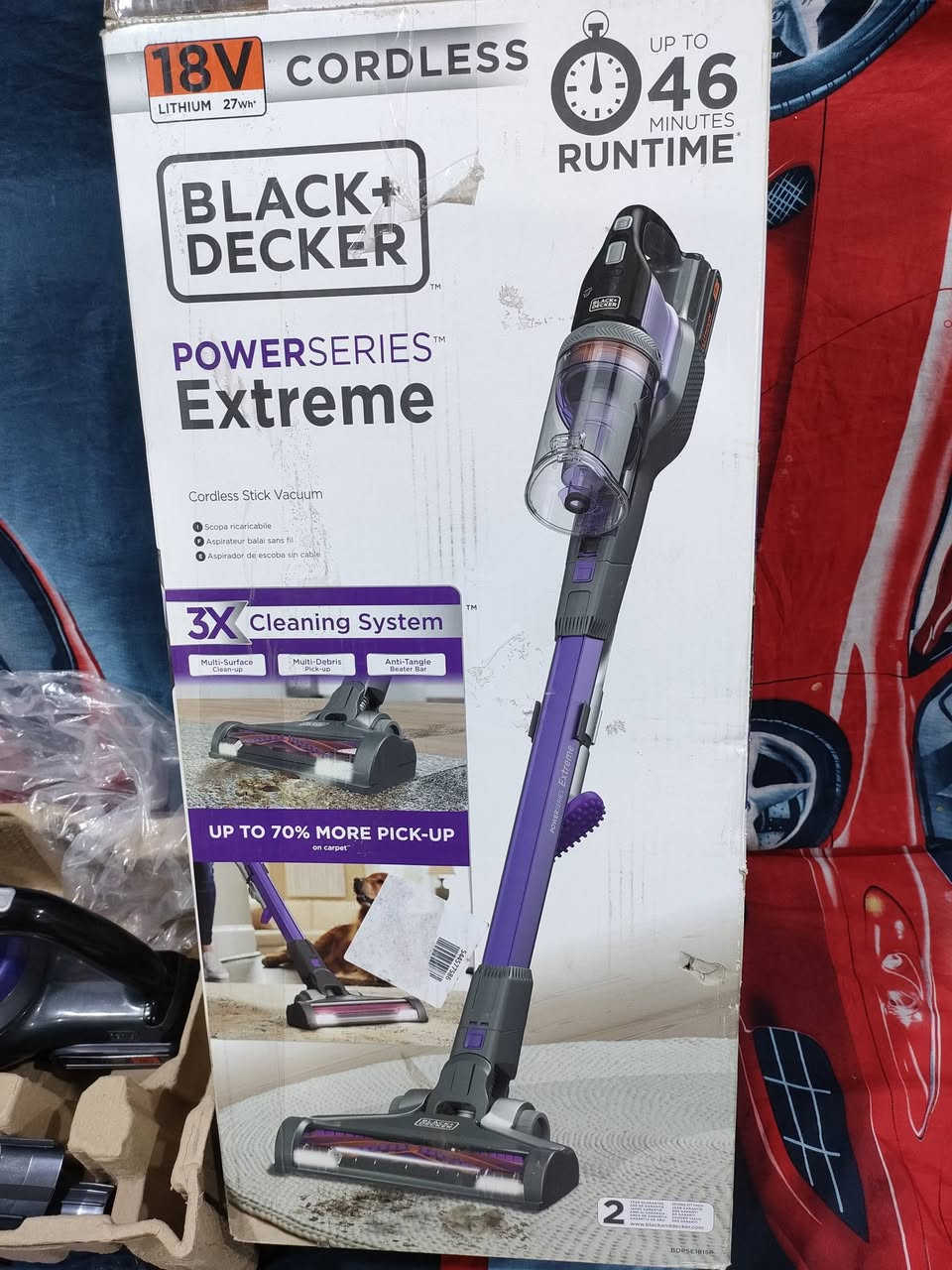 مكنسه شحن من ماركة بلاك ديكر جديده لوك خاص او الاتصال على***********
