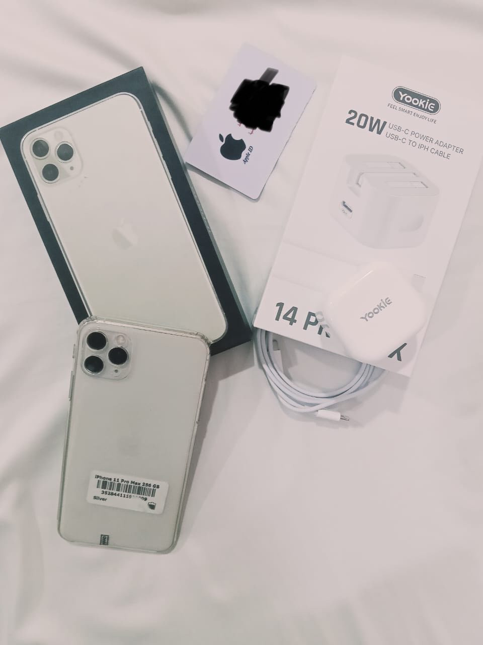 سلام عليكم
آيفون 11برو ماكس 
نضافه 100‎%‎
بطاريته 97‎%‎
جهاز ما امبدل بي اي شغله نضيف كلش 
👇🏼للاستفسار اكثر اتصل ع الرقم 👇🏼                   🔺***********🔺
